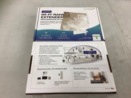 Lot of (2) WiFi Range Extenders, Appears New - Lot 356