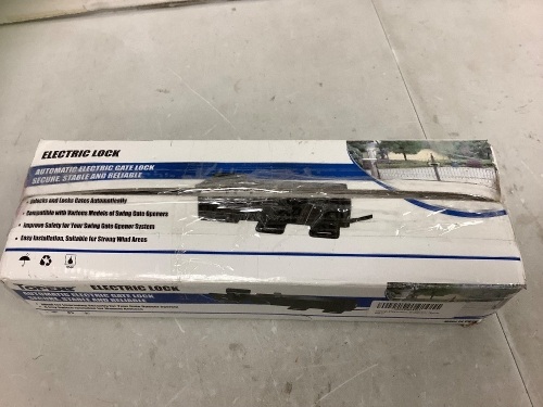 Automatic Electric Gate Lock, E-Commerce Return - Lot 386