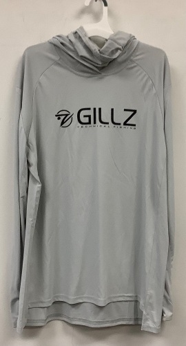 Men's Gillz Hooded Shirt, M, E-Commerce Return - Lot 346