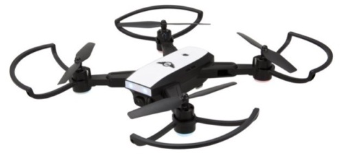 Sky Rider Raven 2 Foldable Drone, Powers Up, E-Commerce Return - Lot 344