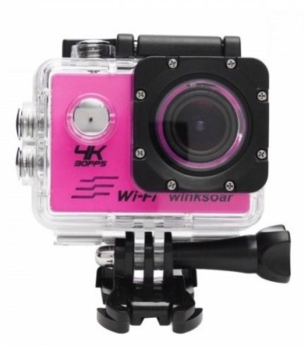 Waterproof 4K HD Sports Action Mini Camera, Powers Up, Appears New - Lot 16