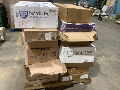 Pallet of Air Filters, Multiple Sizes - Lot 230