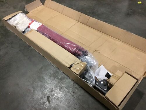 360-Degree Solar LED Cantilever Offset Patio Umbrella w/ Tilt - 10ft - Lot 514