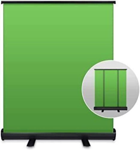 Photography Green Screen Backdrop 5 ft.(W) x 6.6 ft.(H) Collapsible - Lot 987