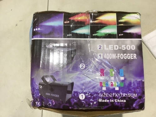 LED 500W Fog Machine - Lot 998