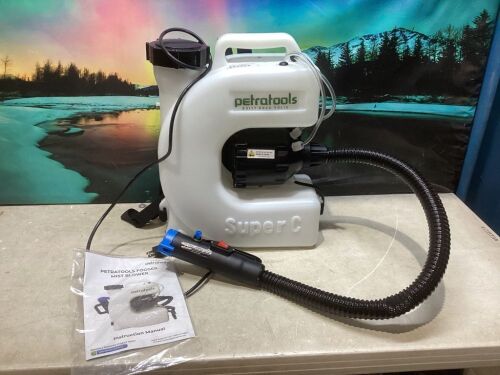 Petratools Fogger Mist Blower. - Lot 200