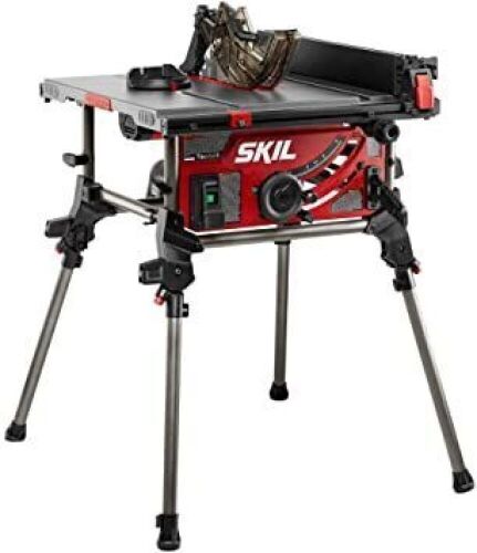 SKIL  10-in Carbide-Tipped Blade 15-Amp Portable Corded Table Saw - Lot 58