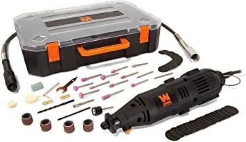WEN 23103 1-Amp Variable Speed Rotary Tool with 100+ Accessories, Carrying Case and Flex Shaft - Lot 590