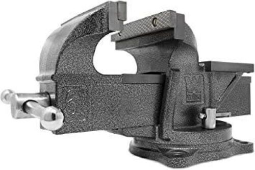 WEN 456BV 6-Inch Heavy Duty Cast Iron Bench Vise with Swivel Base - Lot 581