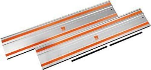 WEN CT9502 100-Inch Track Saw Track Guide Rail and Adapters - Lot 261