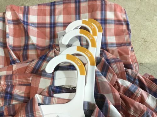 Case of OshKosh B'gosh Boys Buttoned Downed Shirt, Size: 12m. - Lot 1146