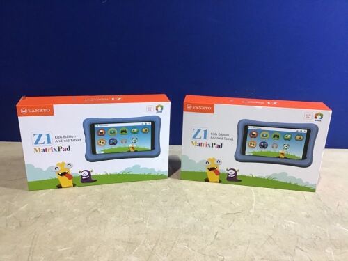 Lot of (2) Vankyo MatrixPad Z1 Kids 7 inch - Lot 54