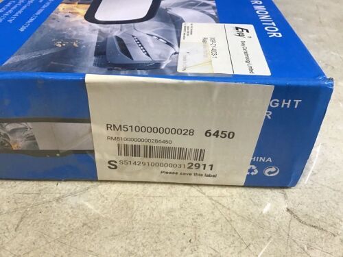 4.3 inch Digital TFT-LED Monitor Rear View Mirror. - Lot 657
