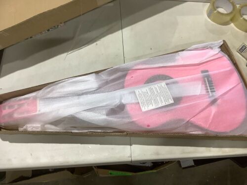 Music Alley MA-34-PK Half Size Classical Guitar - Pink - Lot 267