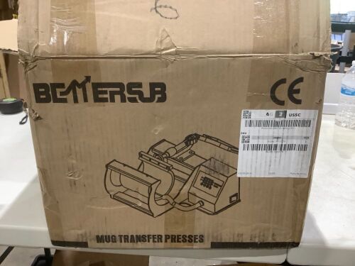 BetterSub Mug Heat Press, Missing Items - Lot 1056