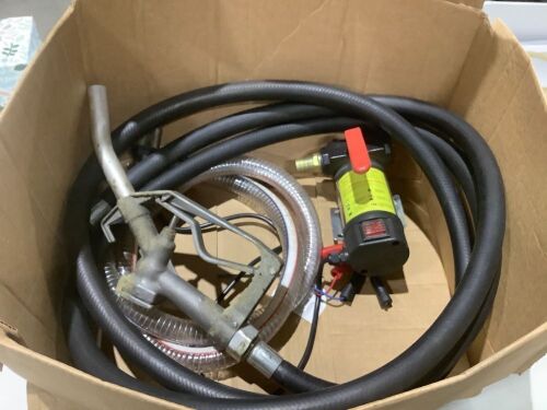 Diesel Transfer Pump w/ Nozzle - Lot 1055