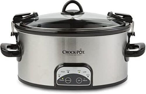 Crock-Pot 6 Qt, Stainless - Lot 266