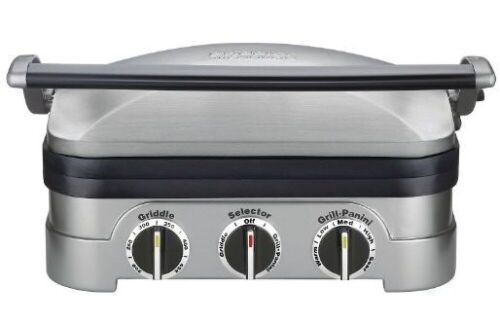 Cuisinart Griddler - Stainless Steel - GR-4NP1 - Lot 182