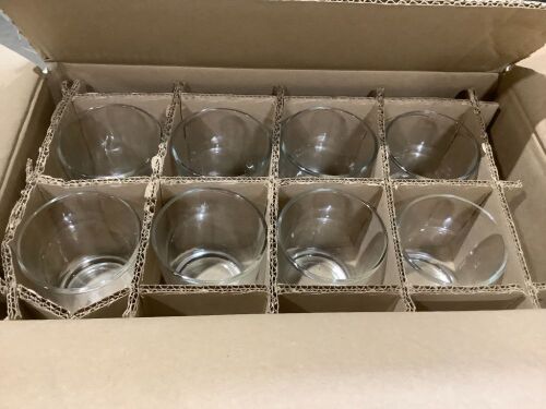 Libbey Glass Flare 16-Piece Drinkware Set in Clear, Missing 2 Glasses - Lot 276