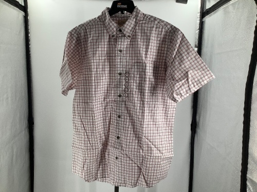 Redhead, Large, Port Plaid, SS Wrinkle, Appears New