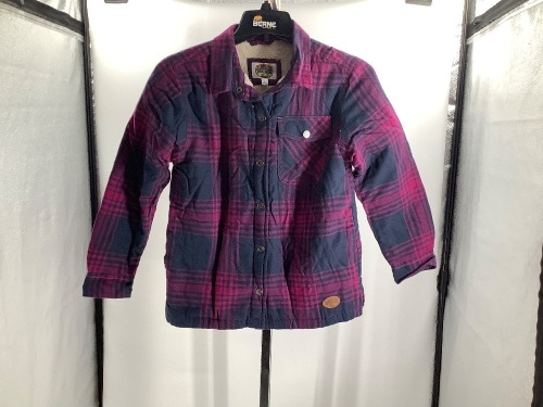 Outdoor Kids Sherpa Lined Coat, Girls Large, Appears New - Lot 152