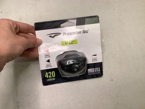 Princeton Tec Vizz, 420 Lumens, Powers On, Ecommerce Return