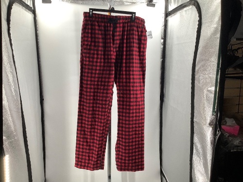 Red Head Men's Flannel Pantss, Large, Appears New