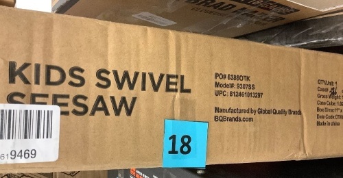 Kids Swivel Seesaw - Lot 18
