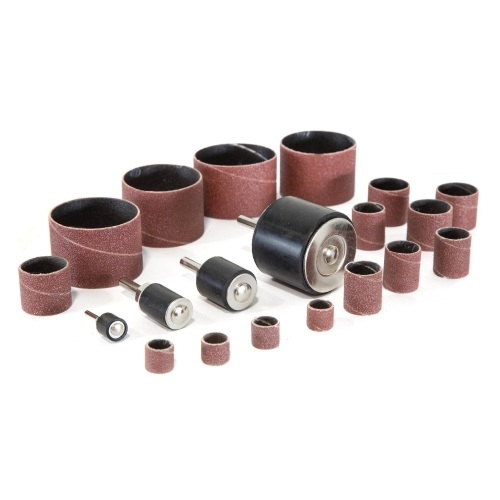 20-Piece Sanding Drum Kit for Drill Presses and Power Drills - Lot 157