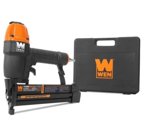 WEN 18-Gauge 2-in-1 Pneumatic 2-Inch Brad Nailer and 1/4-Inch Crown Stapler, 61722  - Lot 210