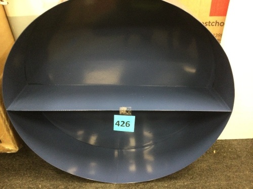 Gray Metal Wall Shelf - Lot 426