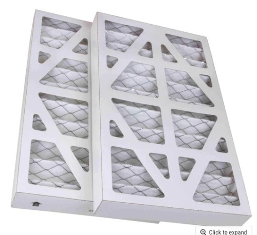 WEN 90243-027-2 5-Micron Outer Air Filters, 2-Pack (for the WEN 3410 Air Filtration System) - Lot 436