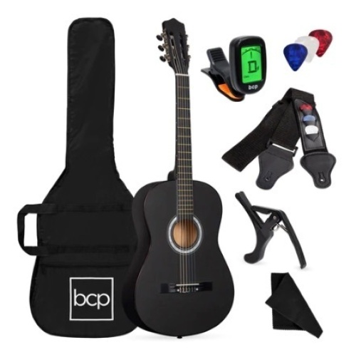 Beginner Acoustic Guitar Set - Lot 486