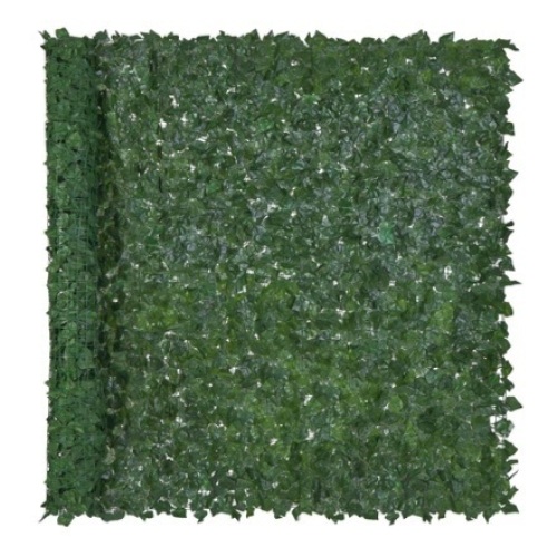 Outdoor Faux Ivy Privacy Screen Fence, 96x72in - Lot 498