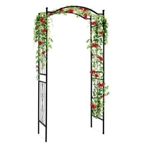 Steel Garden Arch Arbor Trellis - Lot 667