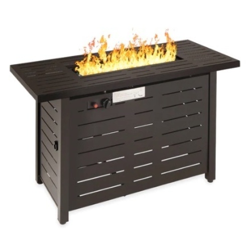 50,000 BTU Steel Propane Gas Fire Pit - Lot 735