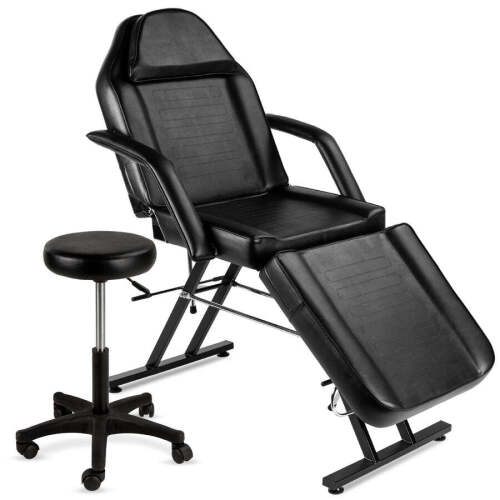 Multipurpose Massage Bed, Spa & Salon Chair w/ Hydraulic Stool - Lot 3806