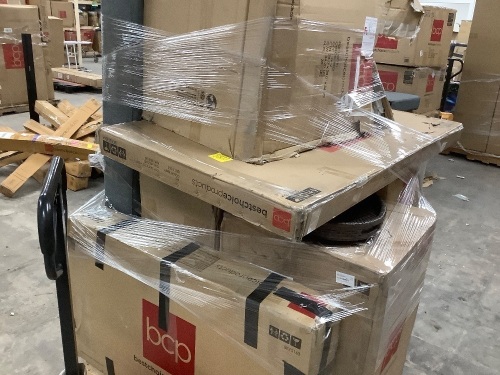 Pallet of Salvage, Presorted Items May Be Broken, Damaged, or Have Missing Pieces - Lot 3822