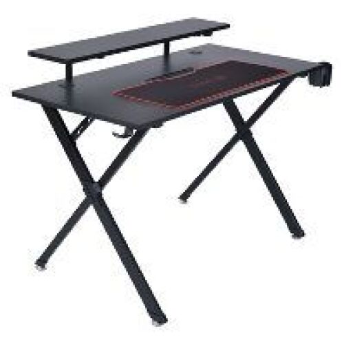 Emerge Vizon 47" Gaming Desk Black 59260 - Lot 3845