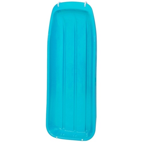 48in Kids Toboggan Snow Sled Board w/ Pull Rope, Curved Edges - Lot 3920