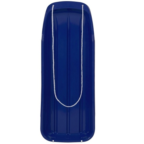 48in Kids Toboggan Snow Sled Board w/ Pull Rope, Curved Edges - Lot 3921