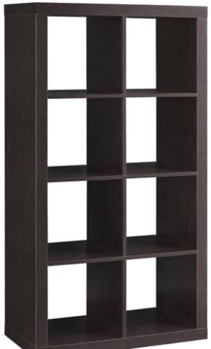 Better Homes and Gardens 8-Cube Organizer Espresso - Lot 3996