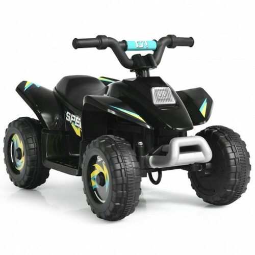 6V Kids Electric Atv 4 Wheels Ride-On Toy-Black TY327787BK - Lot 4004