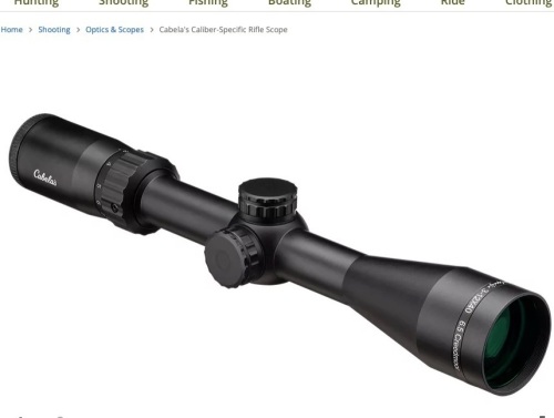 Caliber-Specific Rifle Scope, E-Commerce Return - Lot 18