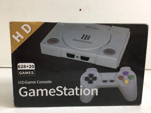 Gamestation Game Console w/ 600+ Games, Powers Up, Appears New - Lot 51