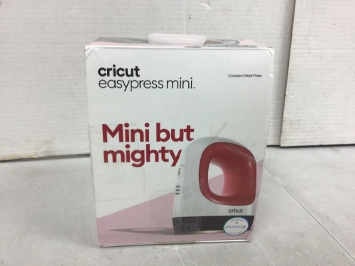 Cricut Easypress Mini, Powers Up, Appears New - Lot 276