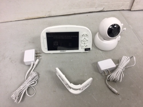 VIJOY 5' HD Video Baby Monitor, Powers Up, Appears New - Lot 283