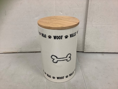 Pet Treat Jar, E-Commerce Return - Lot 334