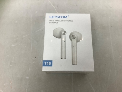 Letscom True Wireless Stereo Earbuds, New - Lot 428