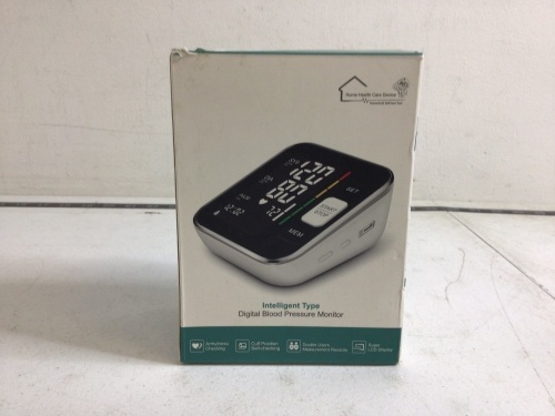 Digital Blood Pressure Monitor, Powers Up, E-Commerce Return - Lot 601